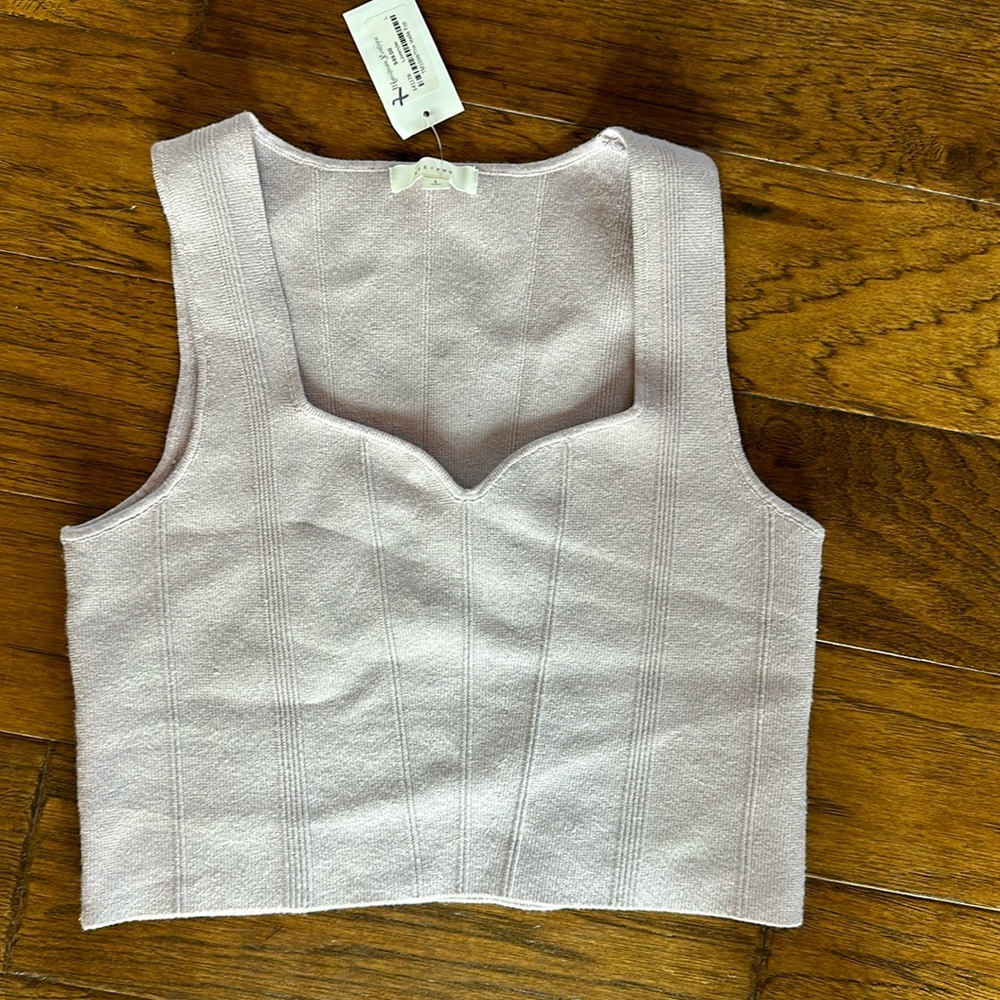 All:Row Size Large crop top